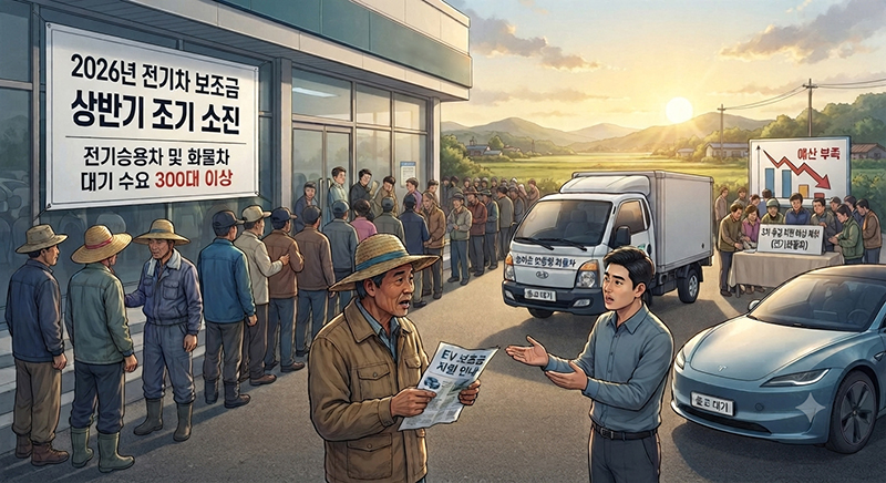 빗발치는 전기차 수요, 턱없이 부족한 보조금